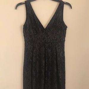 Free people black glittery dress